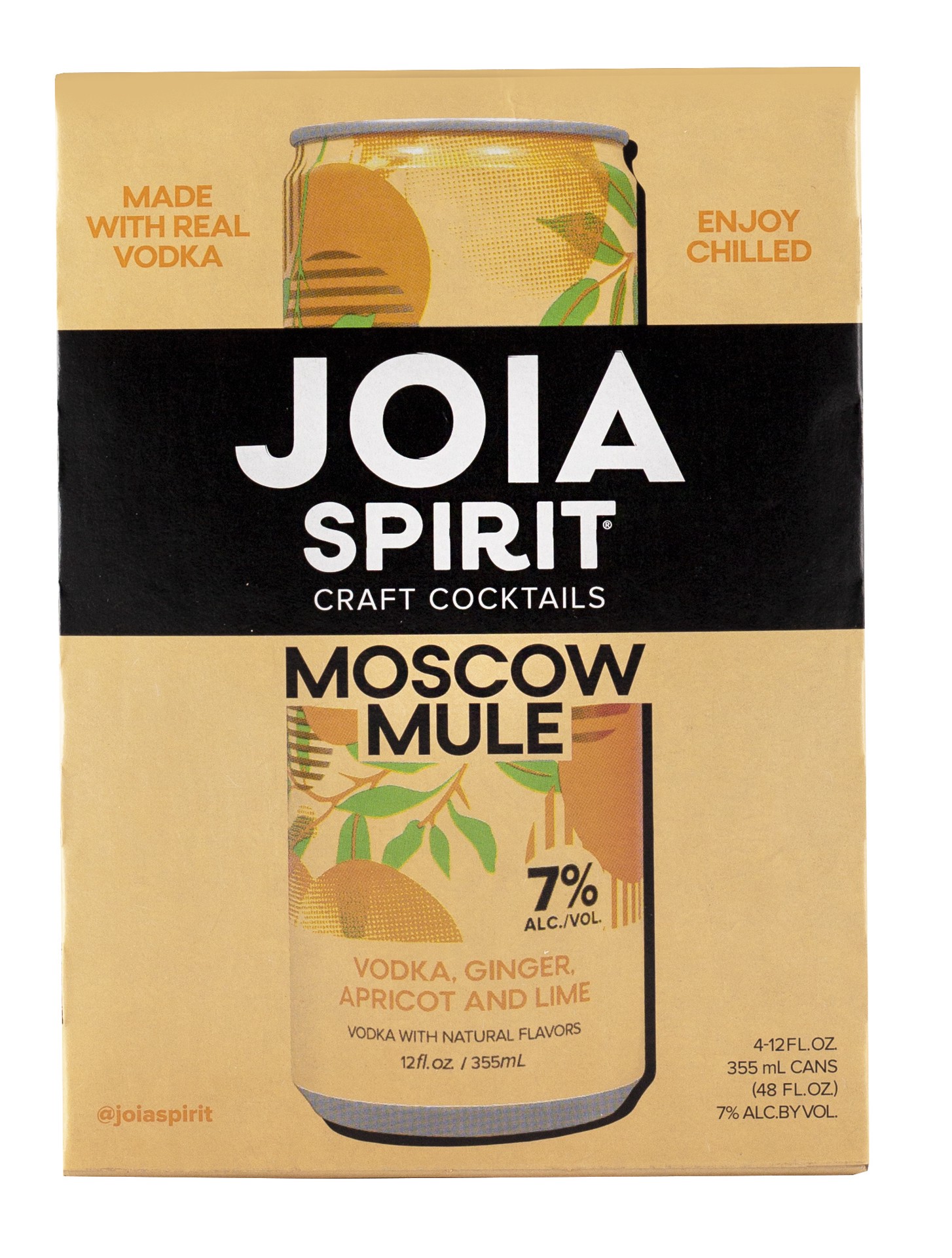 slide 1 of 2, Joia Spirit Sparkling Moscow Mule Craft Cocktail - 48 fl oz, 48 fl oz