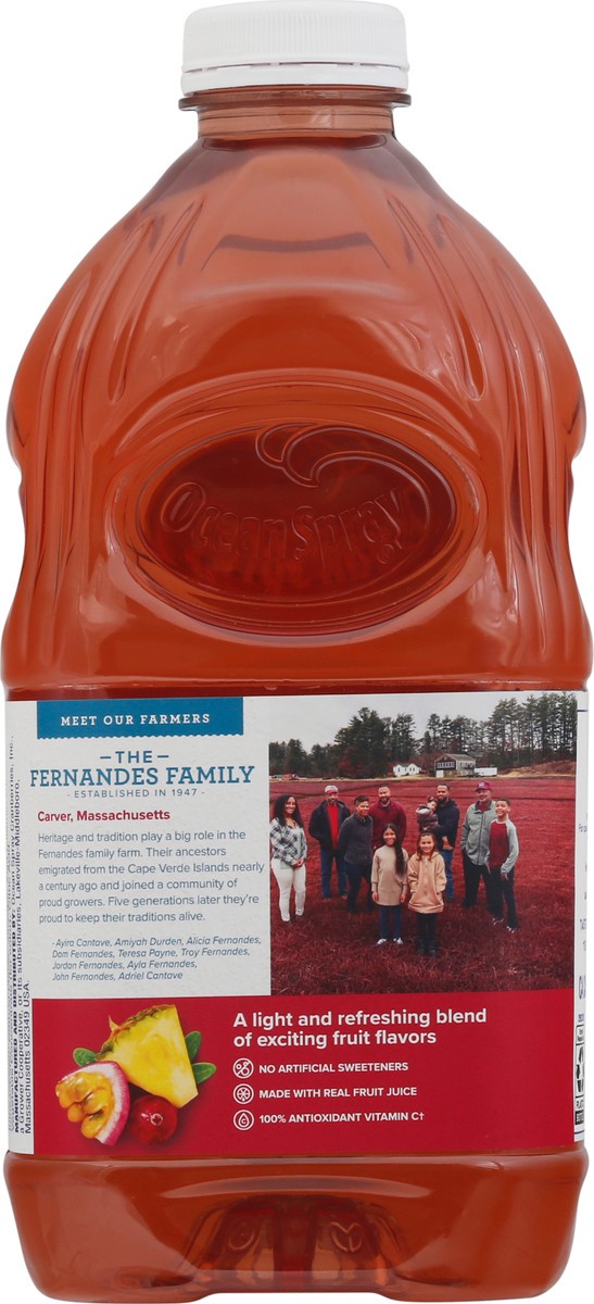 slide 5 of 9, Ocean Spray Frutas Frescas Cranberry Pineapple Passion Fruit Juice Drink 64 fl oz, 64 fl oz
