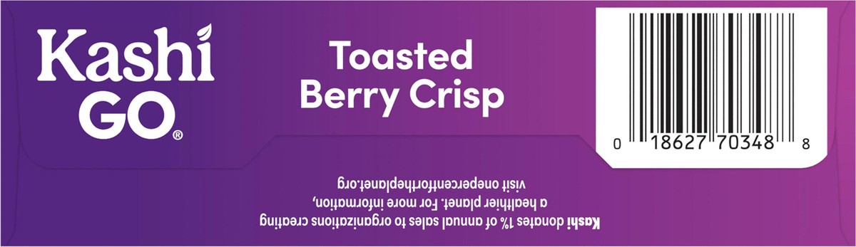 slide 6 of 8, Kashi GO Breakfast Cereal Toasted Berry Crisp, 14 oz, 14 oz