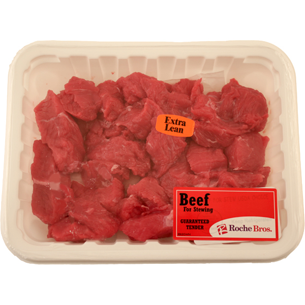slide 1 of 1, USDA Choice Extra Lean Beef Round For Stew, per lb