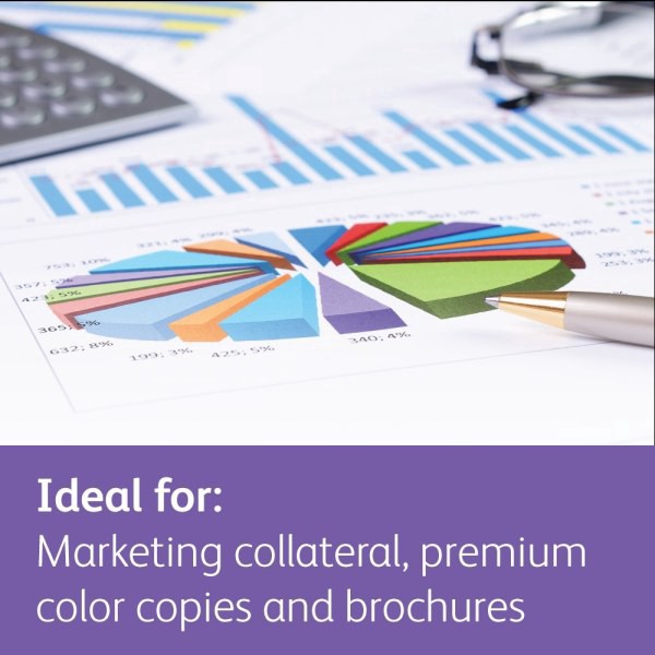 slide 3 of 9, Xerox Bold Digital Printing Paper, Letter Size (8 1/2'' X 11''), 100 (U.S.) Brightness Text (120 Gsm), Fsc Certified, Ream Of 500 Sheets, 500 ct