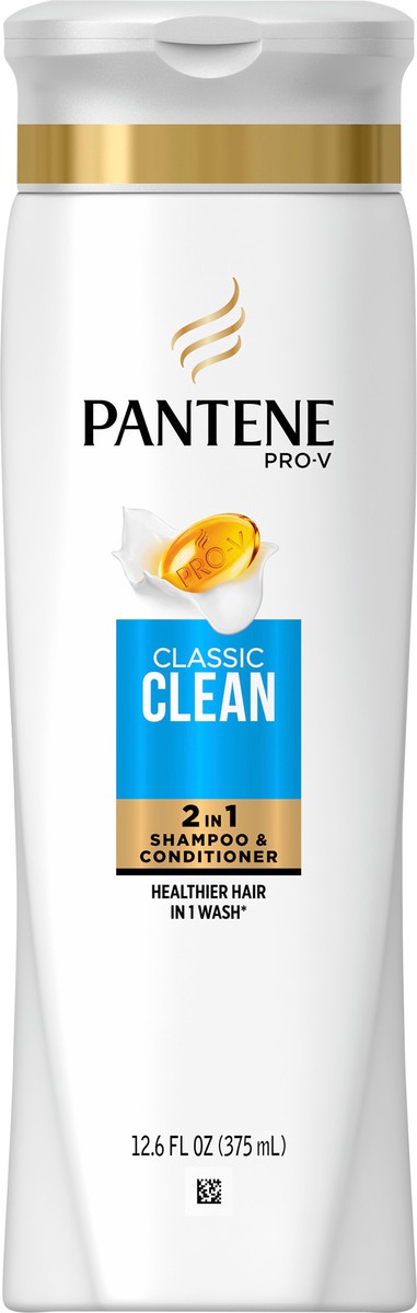 slide 3 of 3, Pantene Pro-V Classic Clean 2 in 1 Shampoo & Conditioner 12.6 fl oz Bottle, 12.6 fl oz