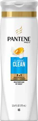 Pantene Pro-V Classic Clean 2 in 1 Shampoo & Conditioner 12.6 fl oz Bottle