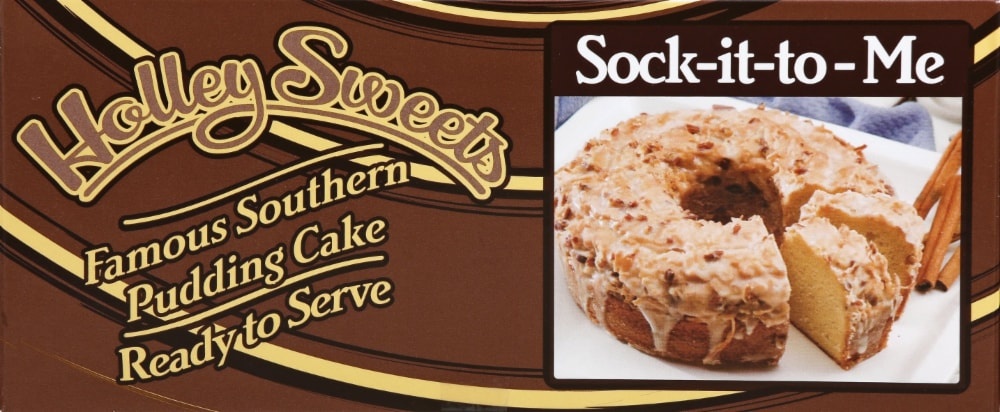 slide 1 of 1, Holley Sweets Sock-It-To-Me Frozen Pudding Cake, 24 oz