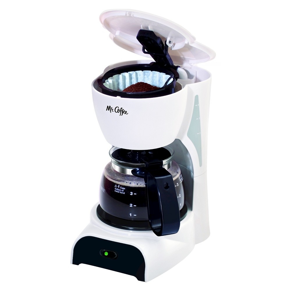 Mr. Coffee 4 Cup Coffee Maker White DR4NP 1 ct Shipt