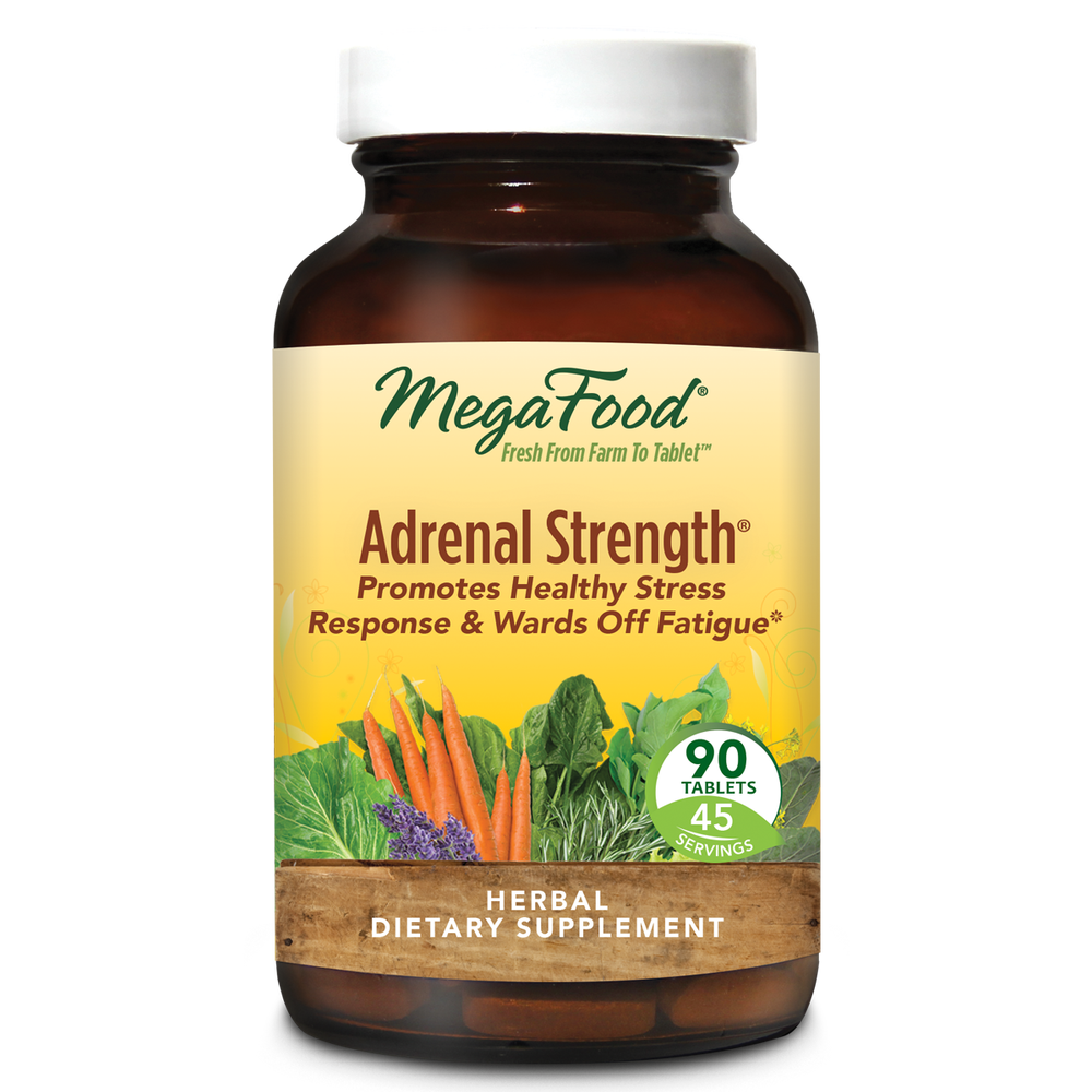 slide 1 of 1, Megafood Adrenal Strength, 90 ct