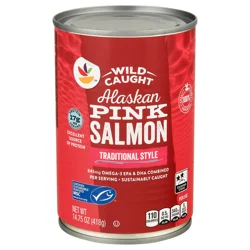 Giant Traditional Style Wild Alaskan Pink Salmon