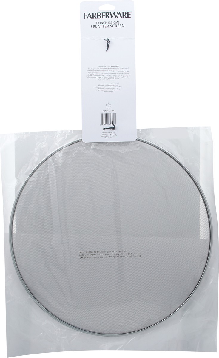slide 4 of 10, Farberware 13 Inch Classic Splatter Screen 1 ea, 1 ct