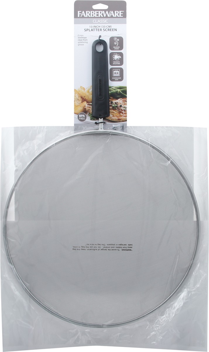 slide 6 of 10, Farberware 13 Inch Classic Splatter Screen 1 ea, 1 ct
