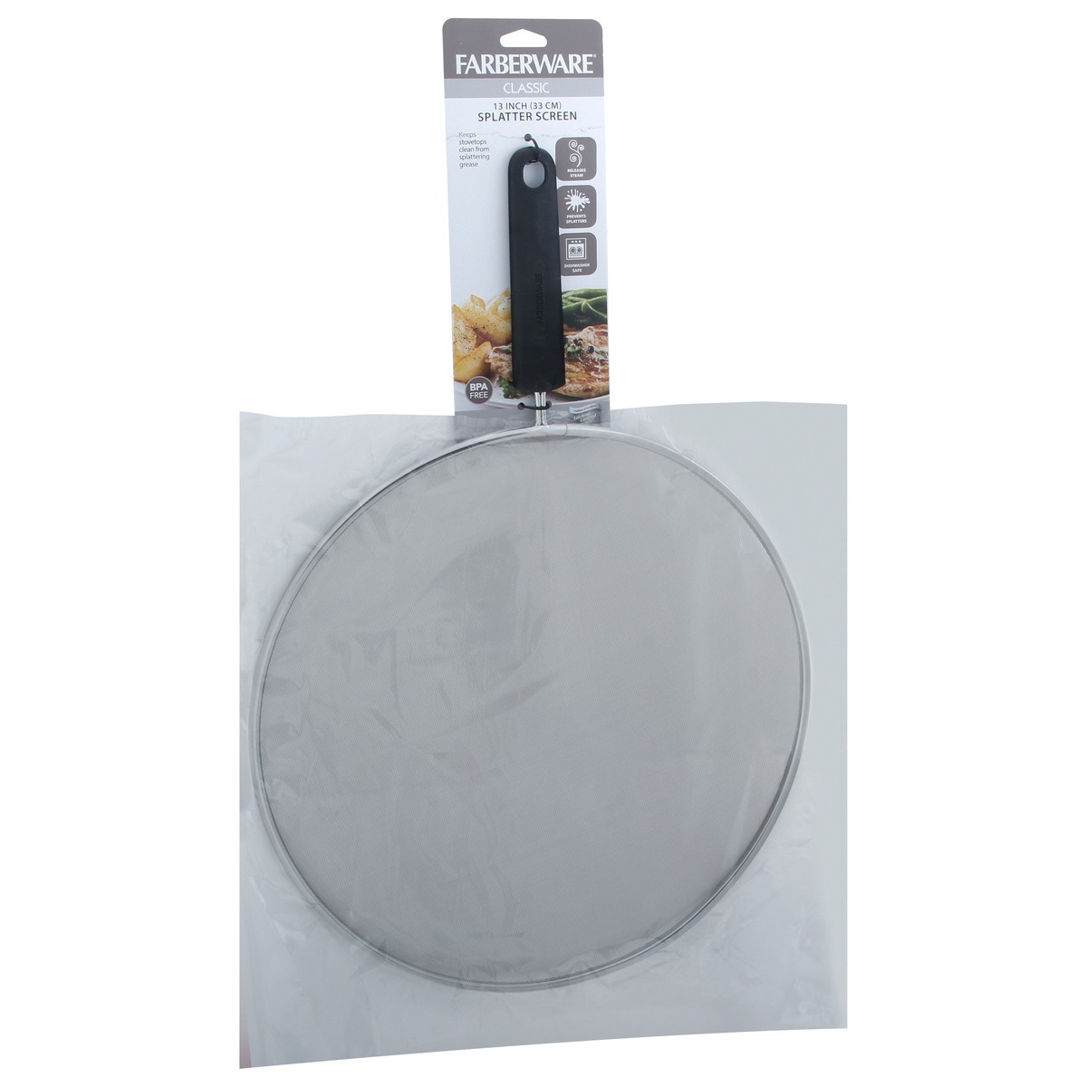 slide 10 of 10, Farberware 13 Inch Classic Splatter Screen 1 ea, 1 ct