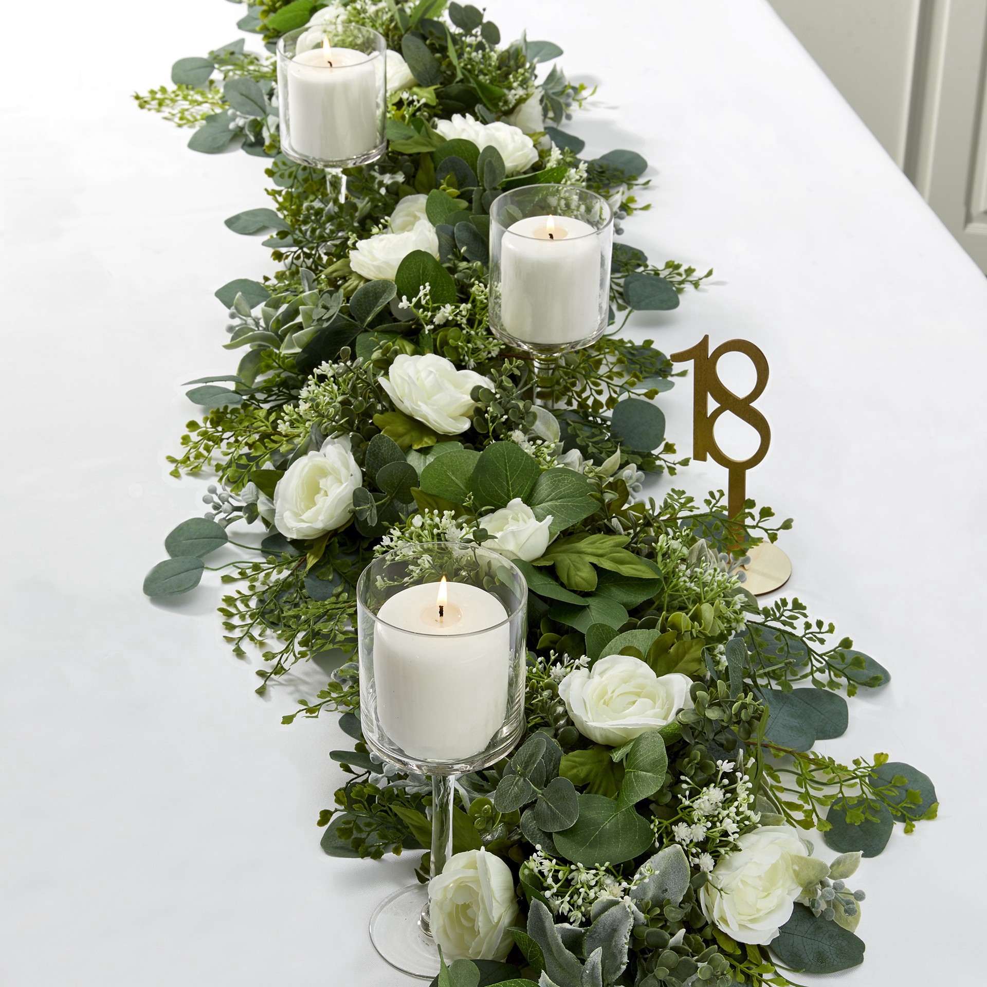 slide 7 of 10, Floracraft Florafōm 35.75" X 2" X 2.75" Green Decobar Foam Blocks, 2ct., 2 ct