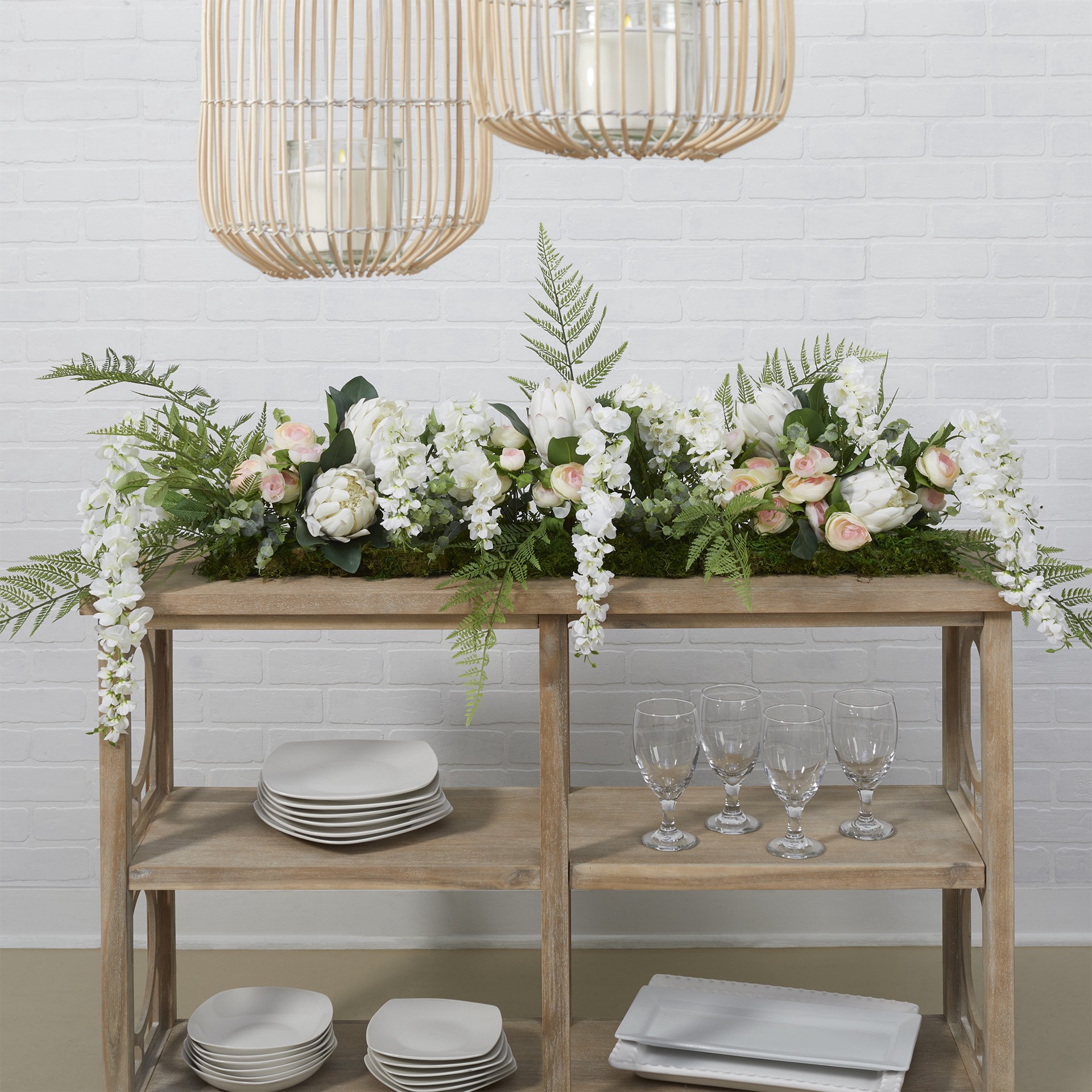 slide 3 of 10, Floracraft Florafōm 35.75" X 2" X 2.75" Green Decobar Foam Blocks, 2ct., 2 ct