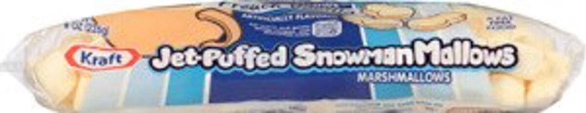 slide 5 of 7, Kraft Jet-Puffed French Vanilla Snowman Mallows, 8 oz