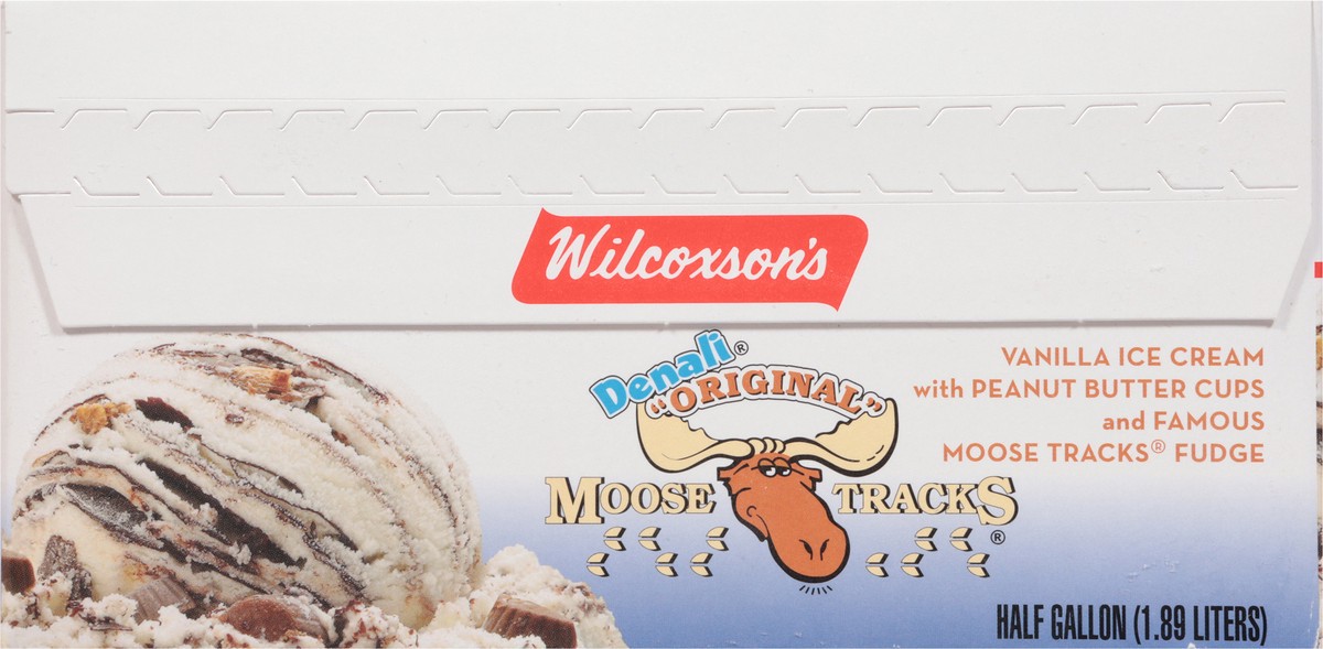 slide 3 of 16, Wilcoxson's Denali Original Moose Tracks Ice Cream 0.5 gal, 1/2 gal