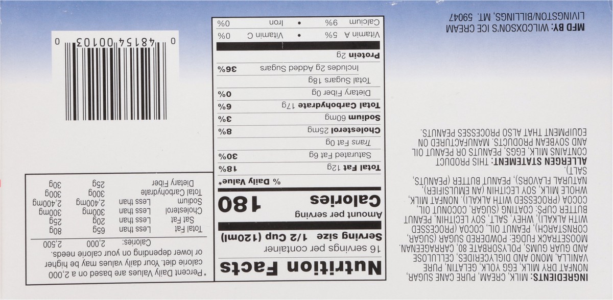 slide 14 of 16, Wilcoxson's Denali Original Moose Tracks Ice Cream 0.5 gal, 1/2 gal