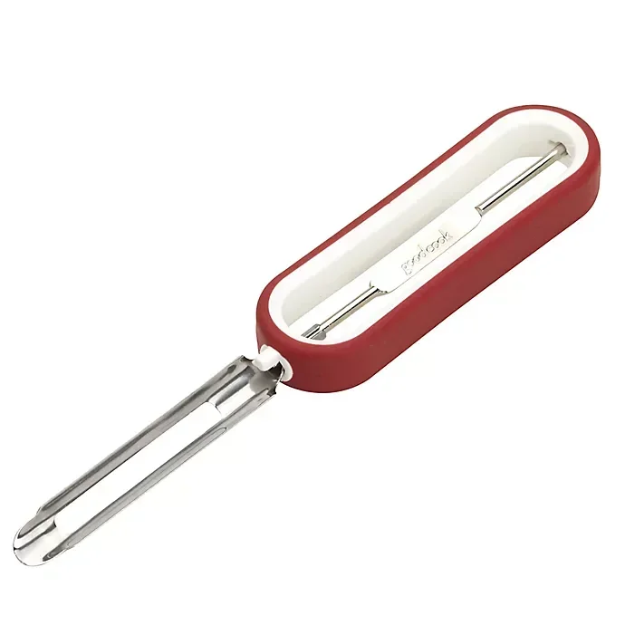 slide 4 of 5, Good Cook Non-Slip Grip Peeler, 1 ct
