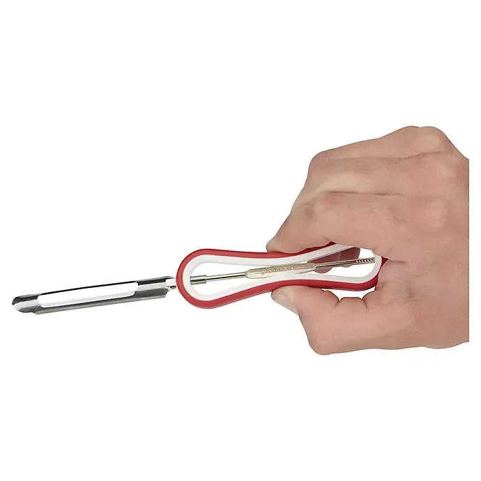 slide 2 of 5, Good Cook Non-Slip Grip Peeler, 1 ct