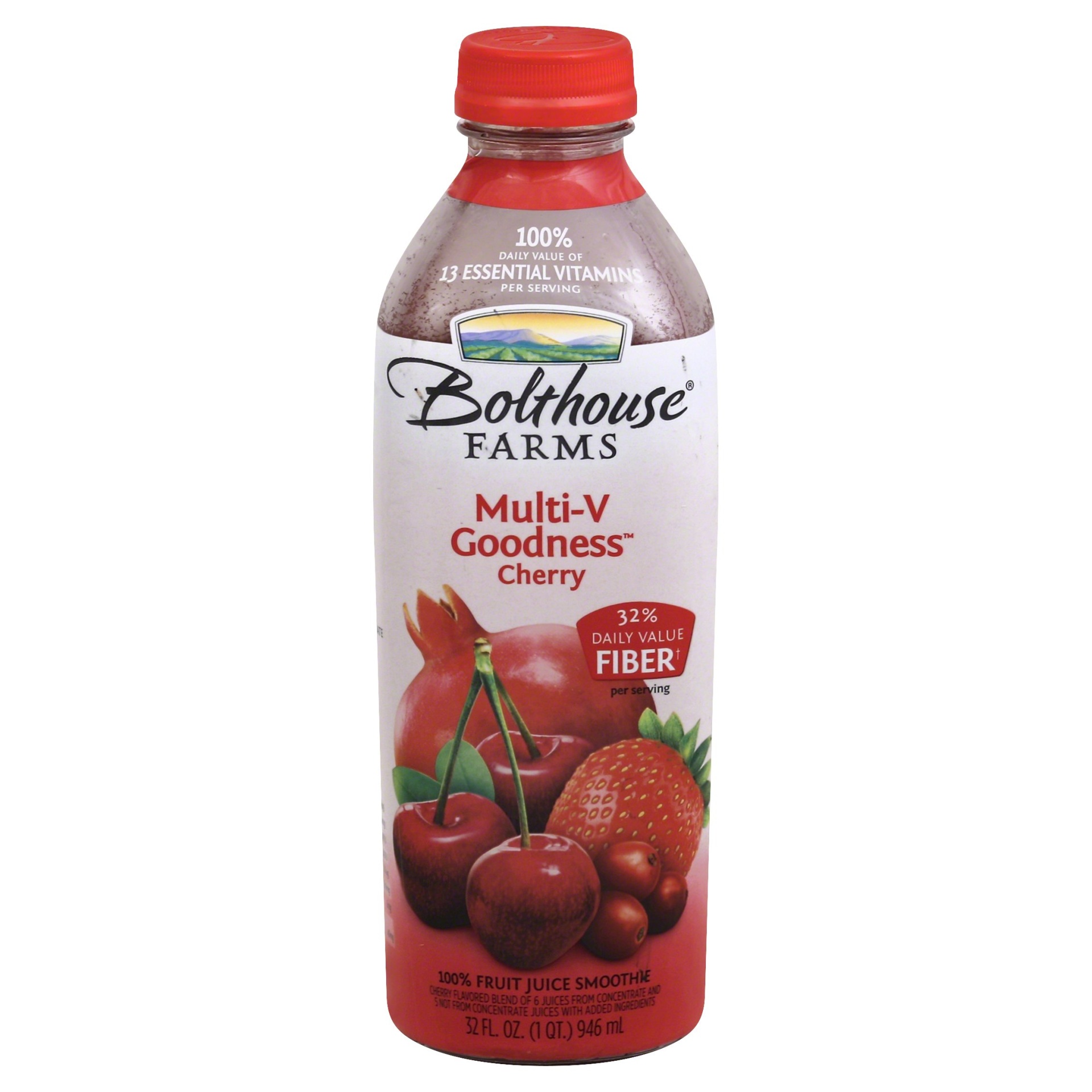 slide 1 of 4, Bolthouse Farms Multi-V Goodness Cherry Fruit And Boost Smoothie, 32 oz
