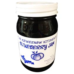 The Keweenaw Kitchens Blueberry Jam, 20 oz