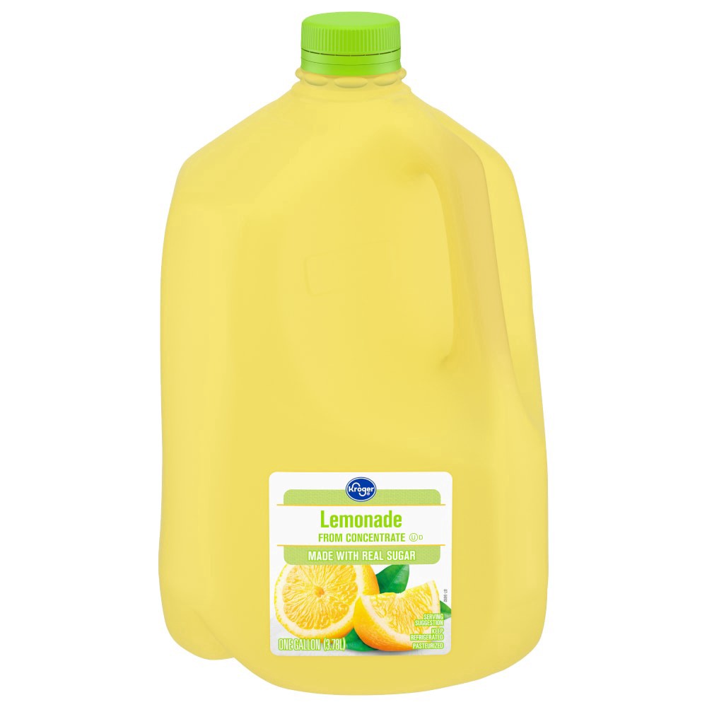 slide 1 of 2, Kroger Lemonade - 1 gal, 1 gal