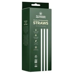The Sustainable Agave Company 8" Drinking Straws