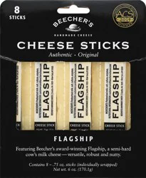 Beecher's Flagship Cheese Sticks 8 ct