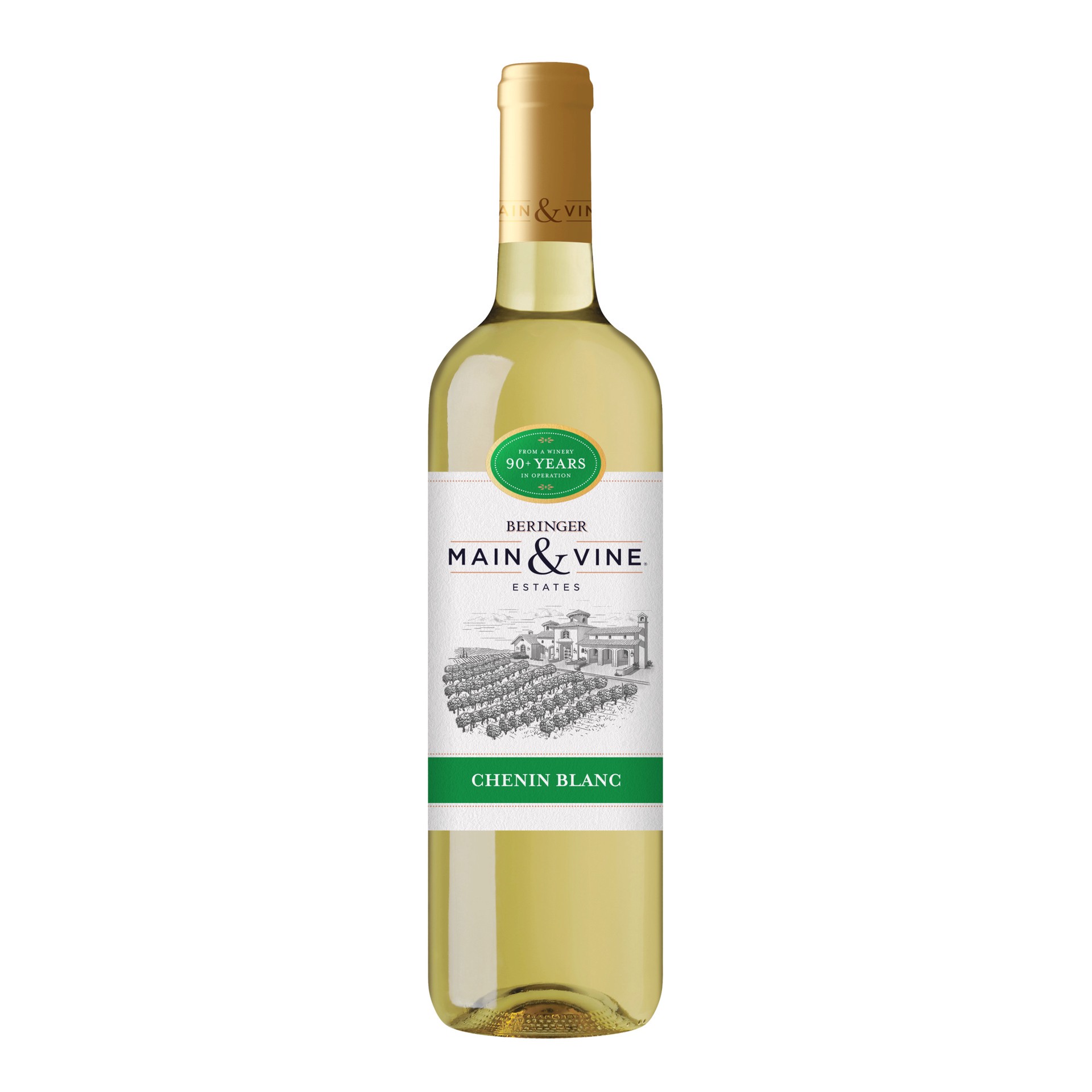 slide 1 of 4, Beringer Main & Vine™ Chenin Blanc, White Wine, California, 1 ct, 750ml Bottle, 750 ml