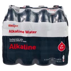 Meijer Alkaline Water, 12 pk./33.8 oz