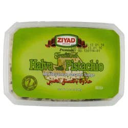 Ziyad Traditional Halva with Pistachio 12.34 oz