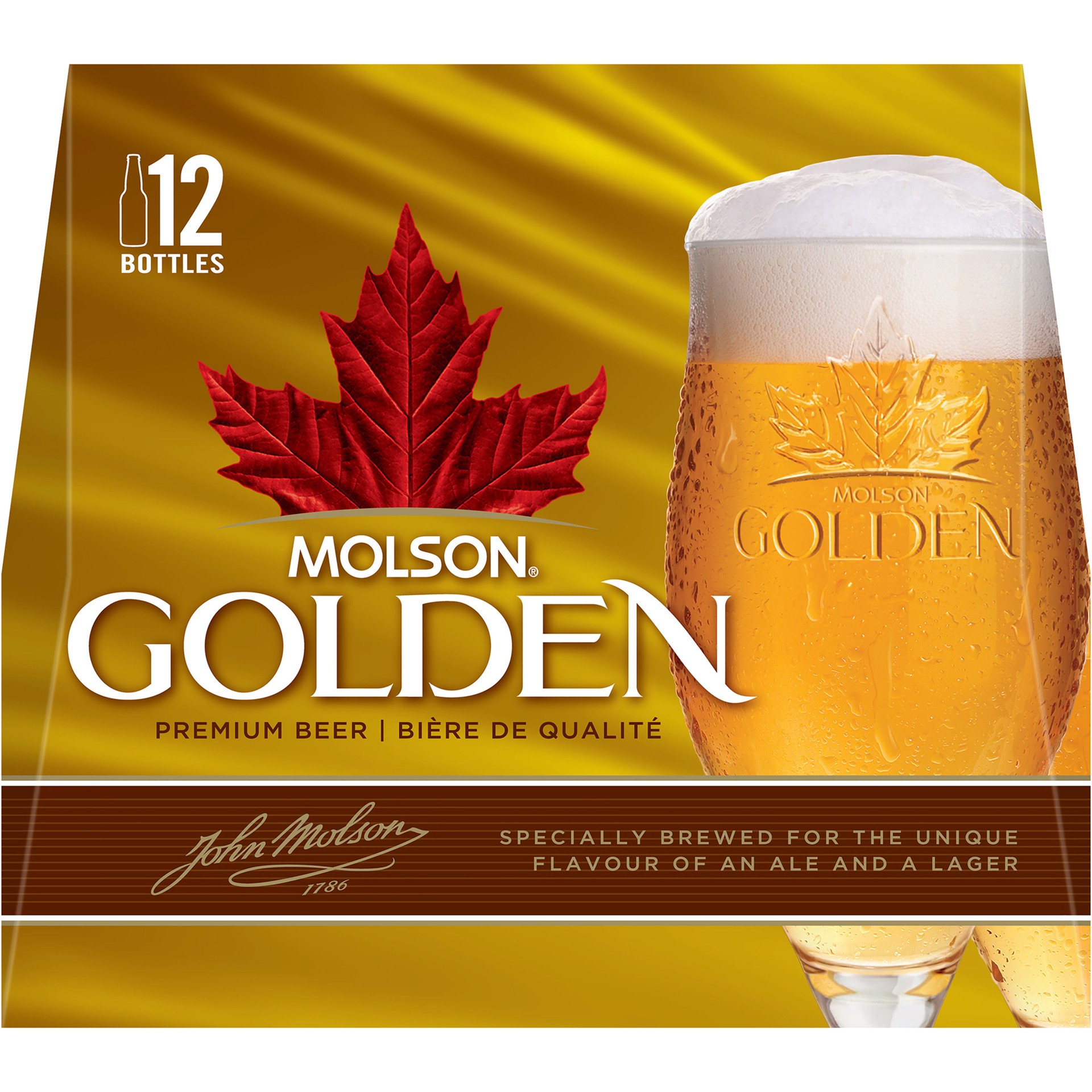 slide 4 of 5, Molson Golden Beer Bottles, 288 oz