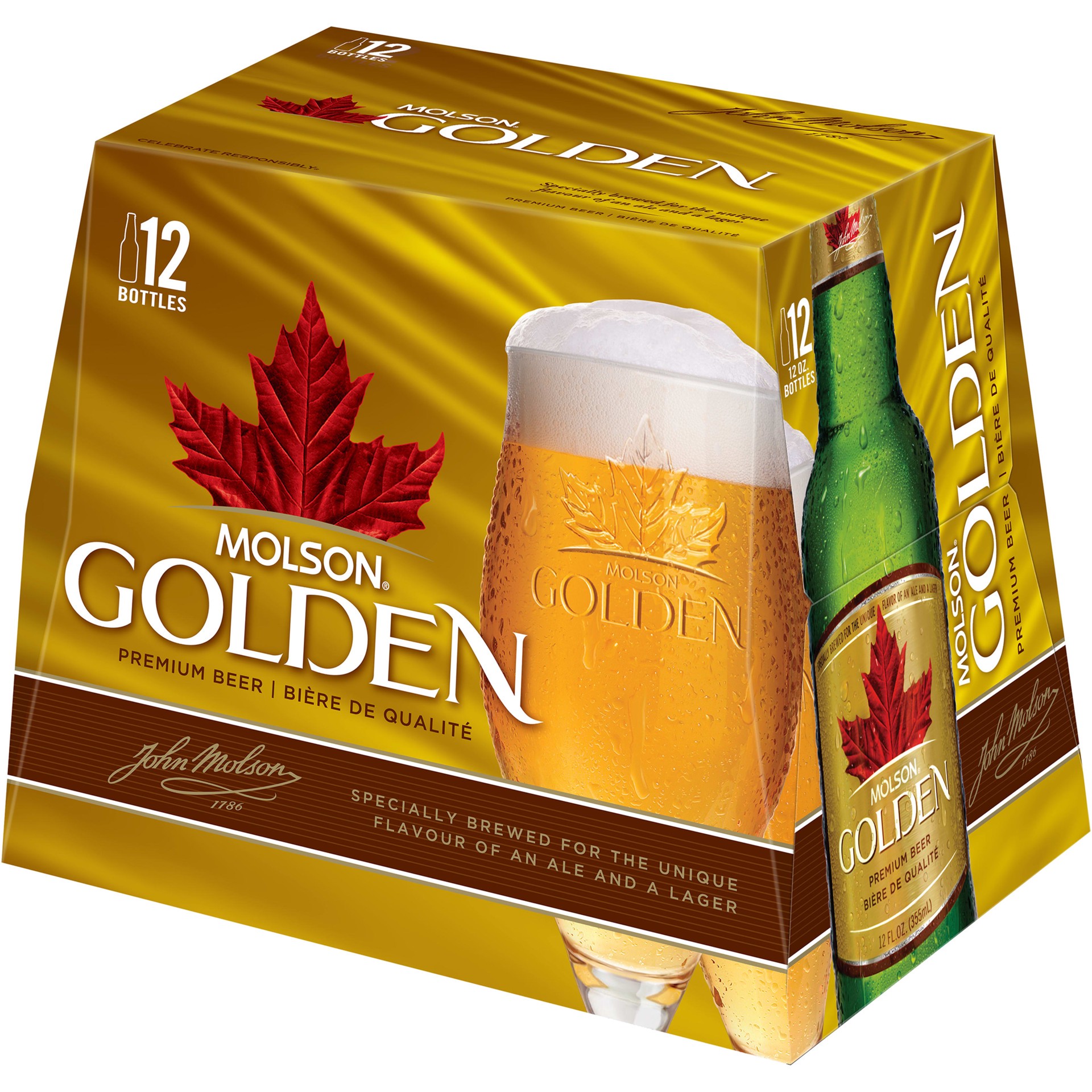 slide 3 of 5, Molson Golden Beer Bottles, 288 oz