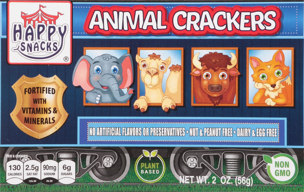 slide 13 of 13, Happy Snacks Animal Crackers 2 oz, 2 oz