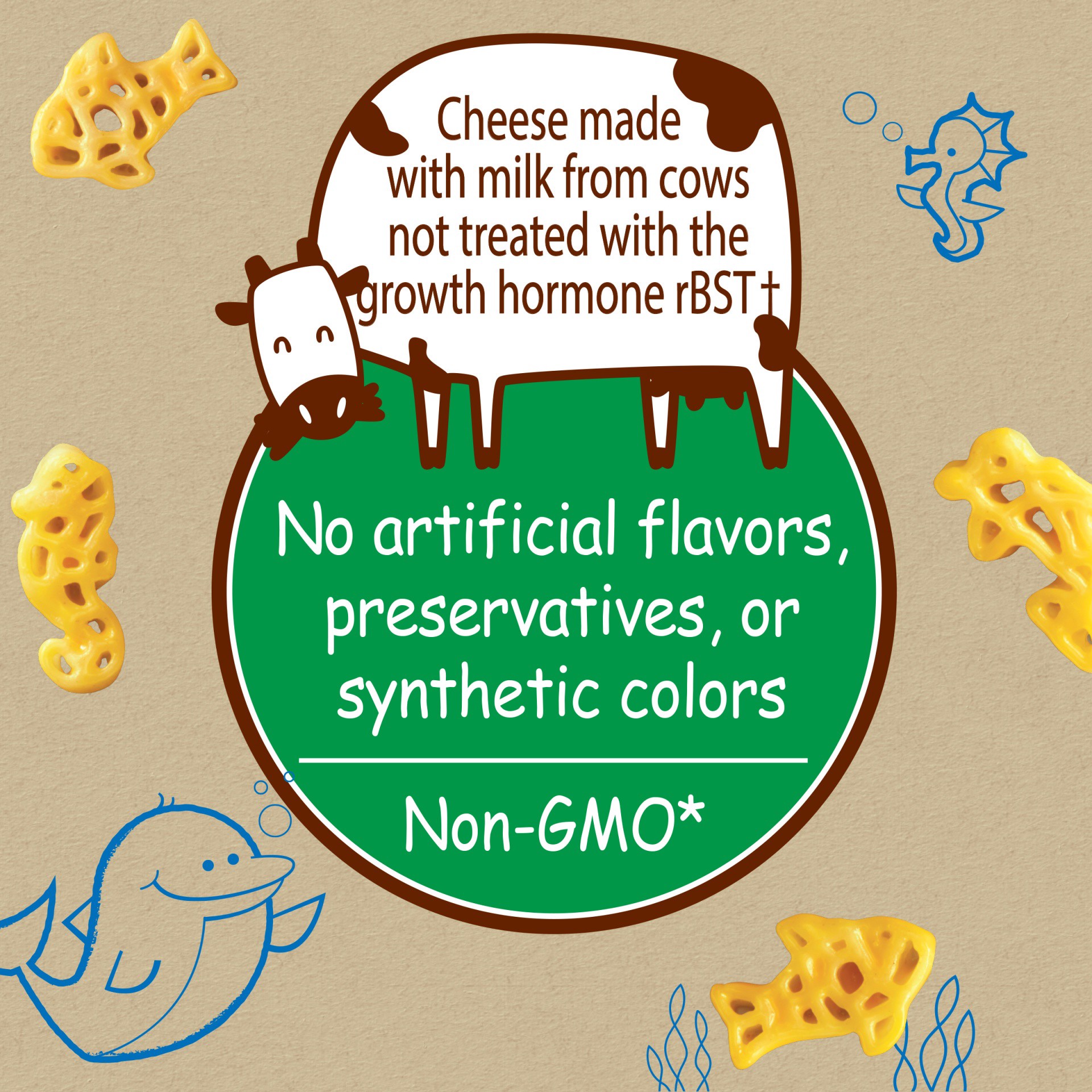 slide 11 of 11, Back to Nature Made With Organic Pasta Silly Sea Life Mac & Cheese, 6 oz