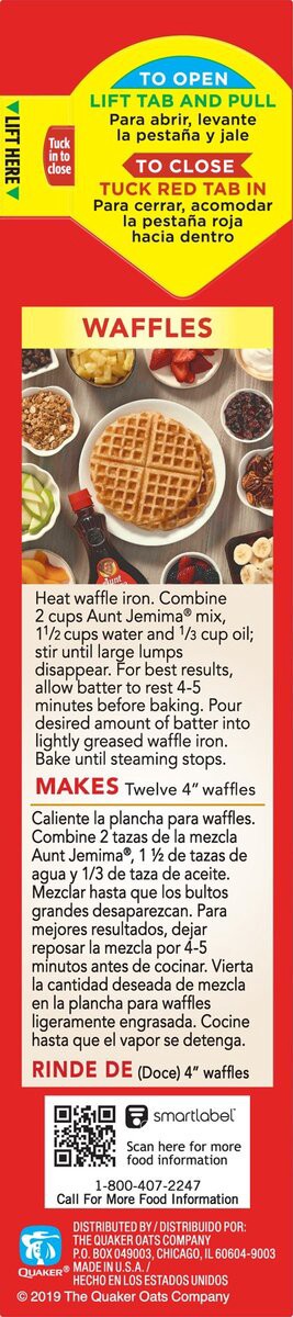 slide 6 of 6, Aunt Jemima Baking Mix, 2 lb