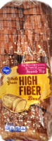 slide 1 of 1, Kroger 100% Whole Grain High Fiber Bread, 24 oz