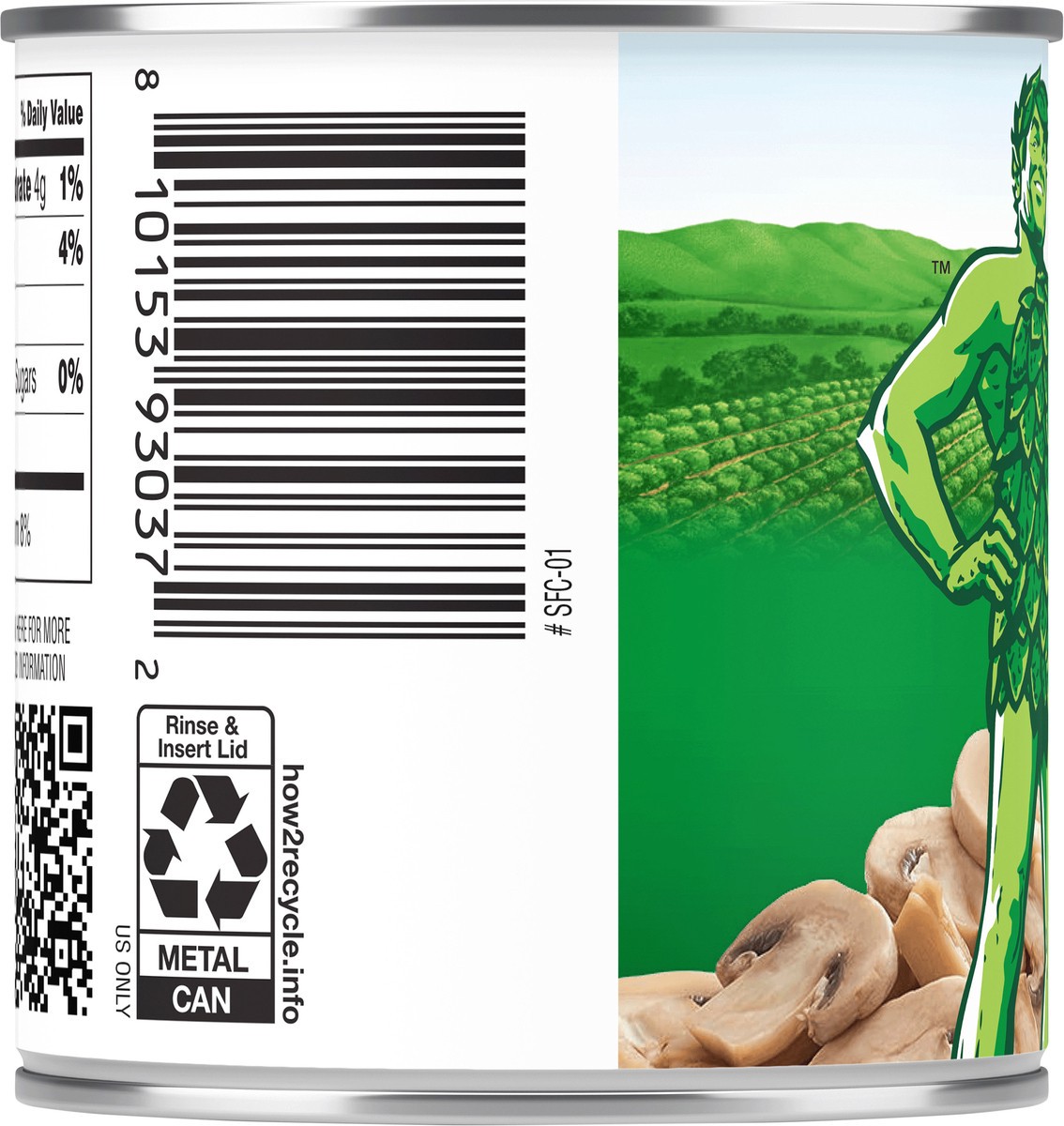 slide 8 of 9, Green Giant Mushroom Pieces & Stems Can, 4 oz