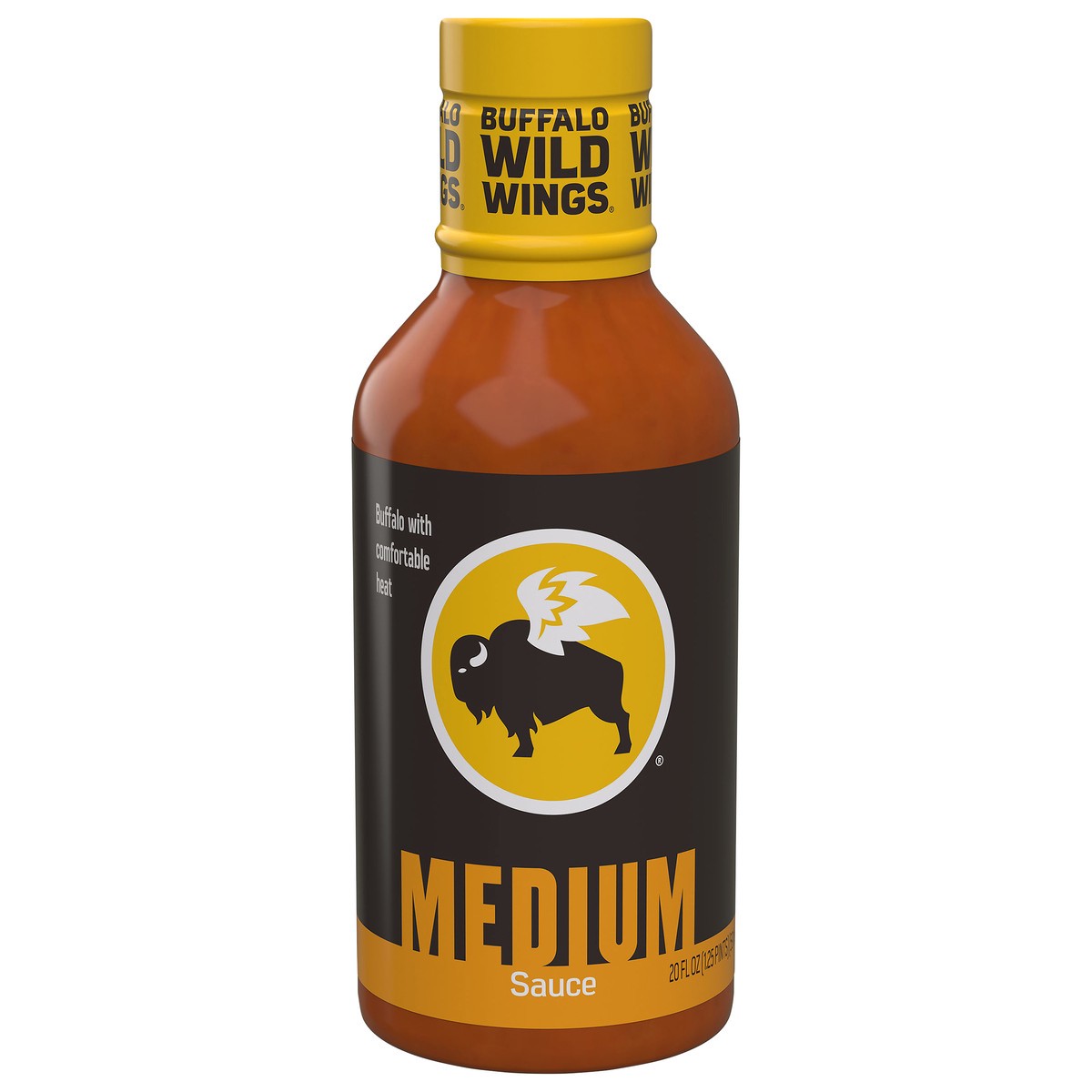 slide 1 of 13, Buffalo Wild Wings Medium Sauce 20 fl oz, 20 fl oz