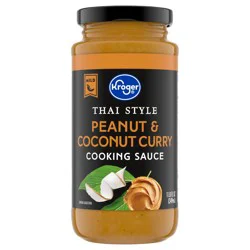 Kroger® Thai Style Mild Peanut & Coconut Curry Cooking Sauce
