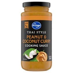 Kroger® Thai Style Mild Peanut & Coconut Curry Cooking Sauce