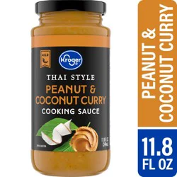 Kroger Thai Style Mild Peanut & Coconut Curry Cooking Sauce