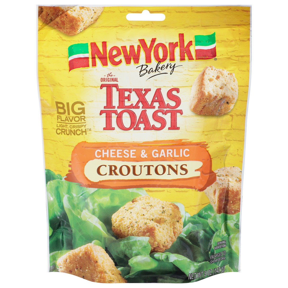 slide 1 of 14, New York Texas Toast Cheese & Garlic Croutons, 5 oz