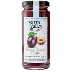 Yarra Valley Hilltop Heritage Conserves Plum Jam