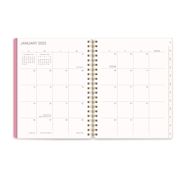 slide 5 of 10, 2025 Orange Circle Studio Weekly/Monthly Baxter Planner, 11"" X 8-5/8"", Lazy Daisies, January To December, 1 ct