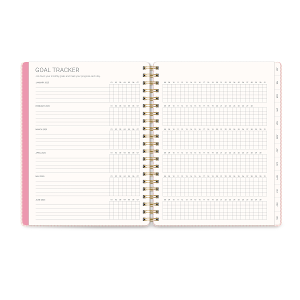 slide 8 of 10, 2025 Orange Circle Studio Weekly/Monthly Baxter Planner, 11"" X 8-5/8"", Lazy Daisies, January To December, 1 ct