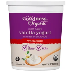True Goodness Organic Vanilla Whole Milk 32 oz