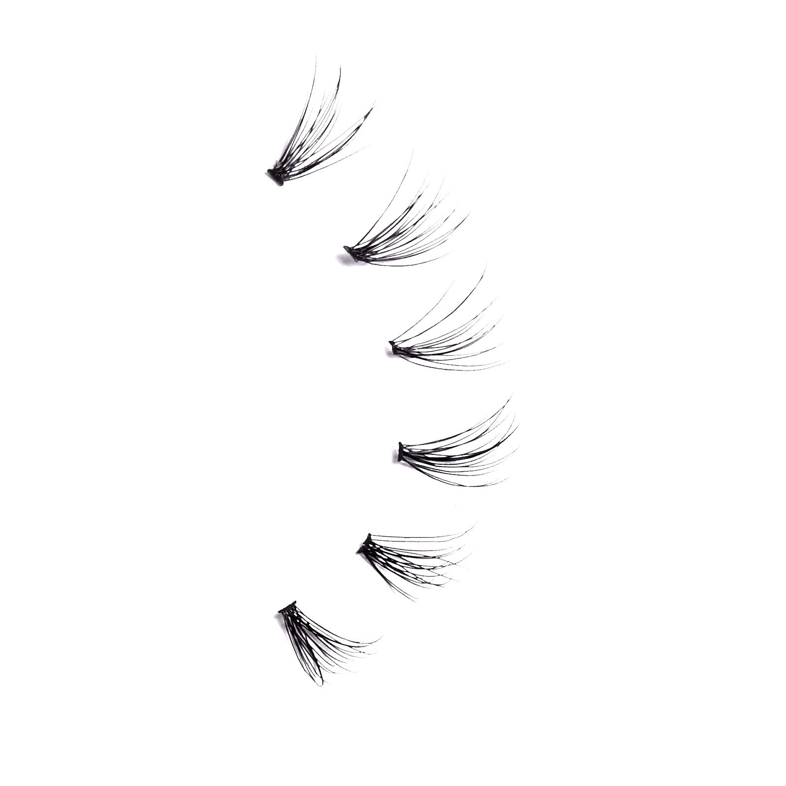 slide 2 of 5, KISS Lash Couture Faux Lash Extensions, Short & Medium Length, 60 Individual Lash Clusters, 60 ct