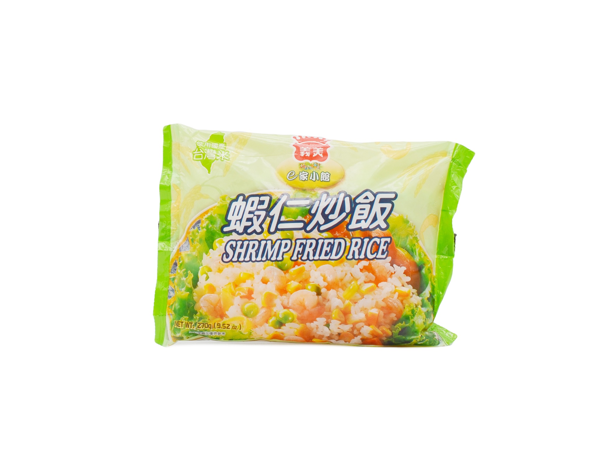 slide 1 of 1, I Mei Frozen E Meal Shrimp Fried Rice, 270 gram
