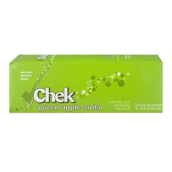 Chek Green Apple - 12 ct; 12 fl oz