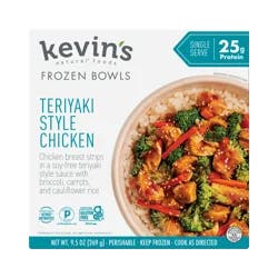 Kevin's Natural Foods Frozen Teriyaki Style Chicken Bowl