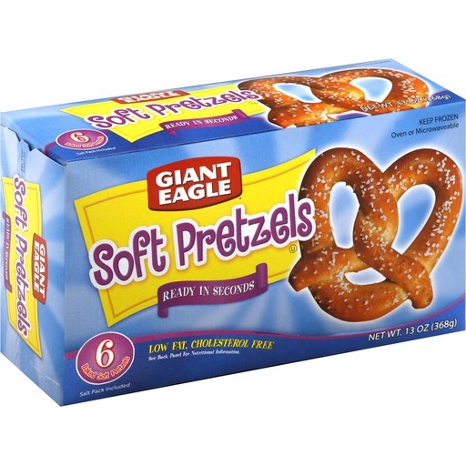 slide 1 of 1, Giant Eagle Soft Pretzels, 13 oz
